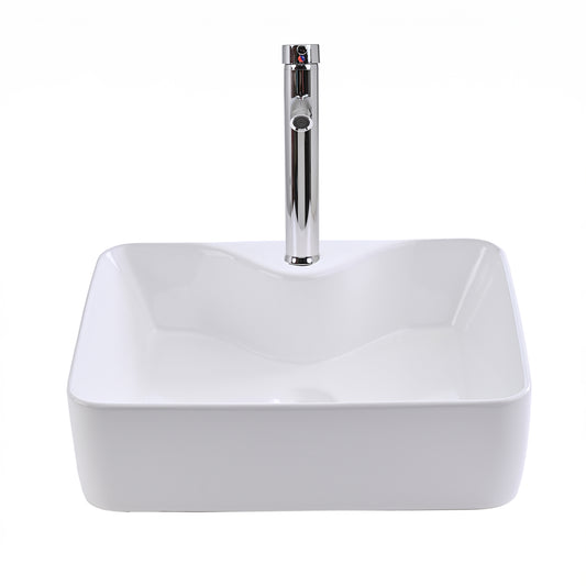 Goral Lavabo Ovalin De Cerámica Blanco Para Baño Baños Ovalado De Sobreponer Acabado Alto Brillo Económico Pequeños Medianos Modernos Lavadero Para Casa Casas Elegante Al-104