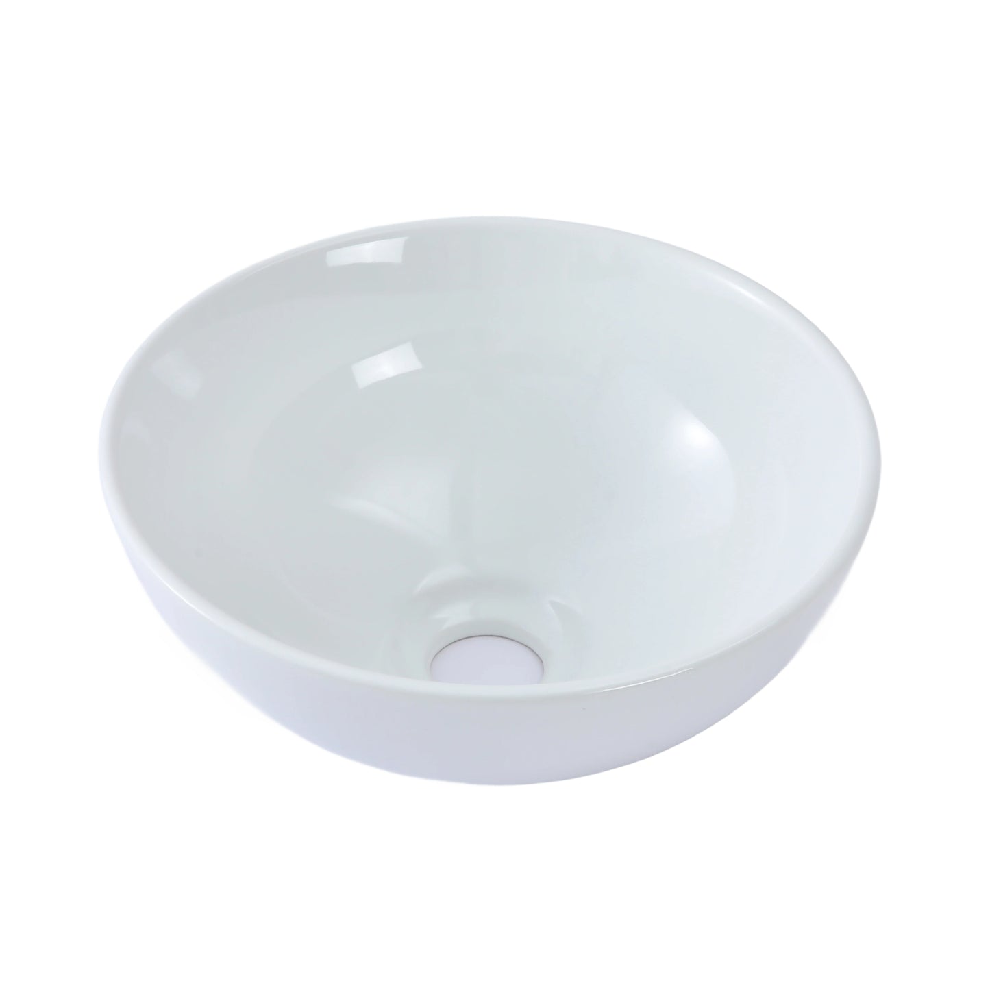 Goral Lavabo Lavabos Ovalin Ovalines De Cerámica Sobreponer Blanco Para Baño Baños Blanco Alto Brillo Super Económico Pequeños Pequeño Modernos Lavadero Para Casa Casas Circular Bowl AL-143