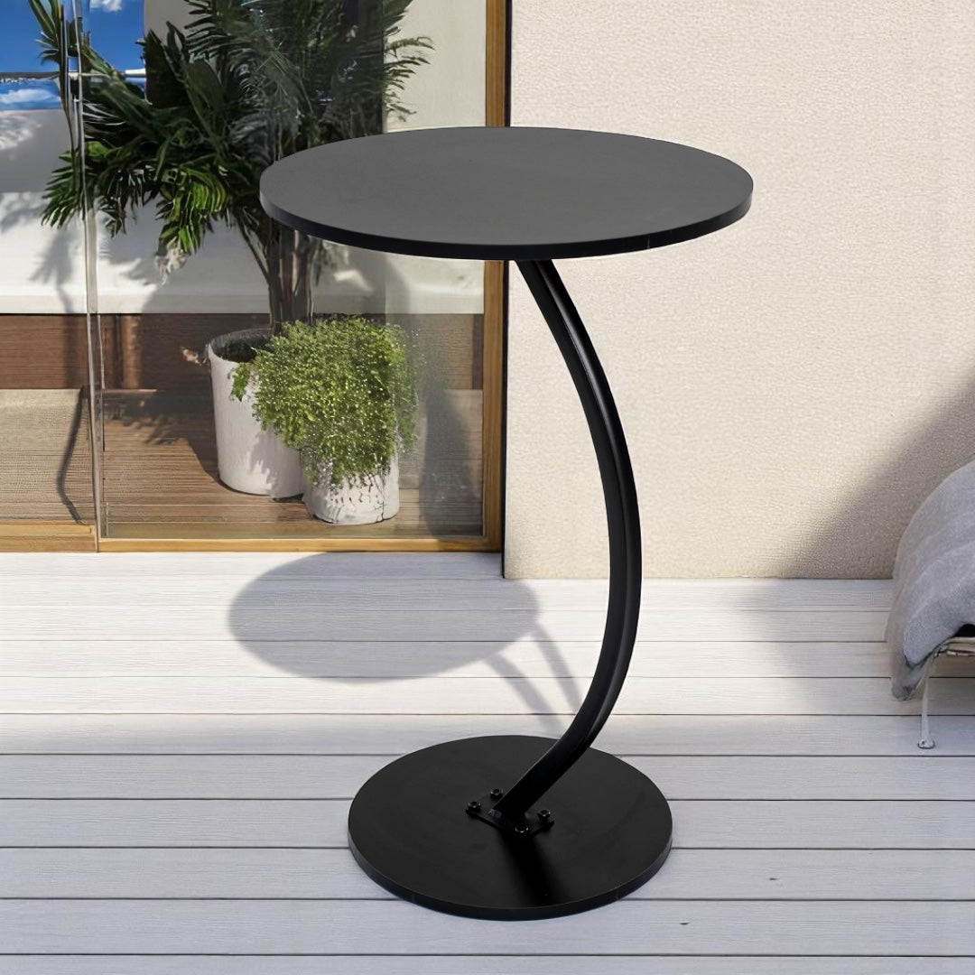 Mesa Mesas Centro Minimalista Auxiliar Circular Lateral