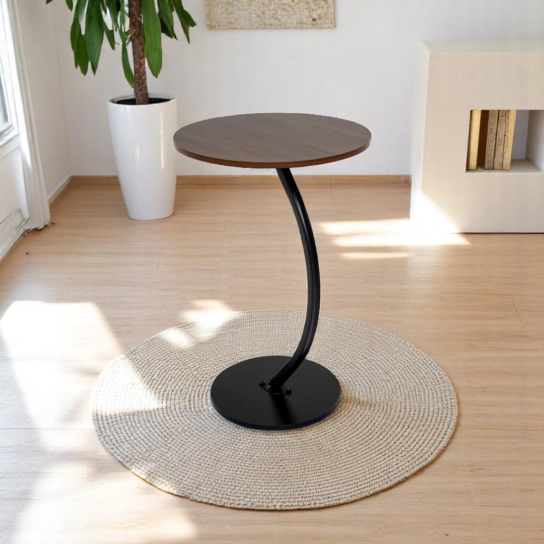 Mesa Mesas Centro Minimalista Auxiliar Circular Lateral