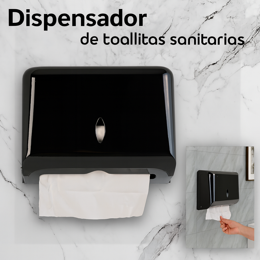 Dispensador Despachador de Toallas para Manos Interdoblada Sanitas