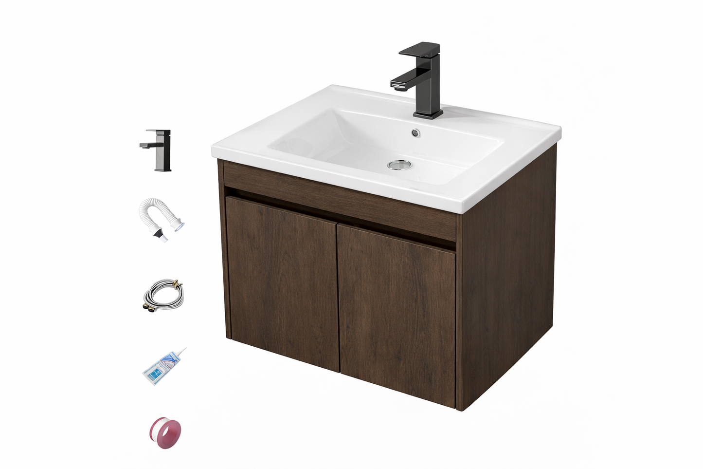 Mueble de Baño con Lavabo Integrado 61cm AL-Q043