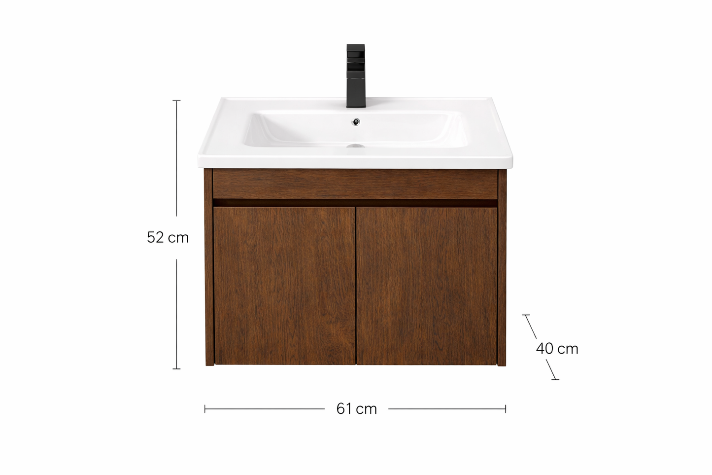 Mueble de Baño con Lavabo Integrado 61cm AL-Q043