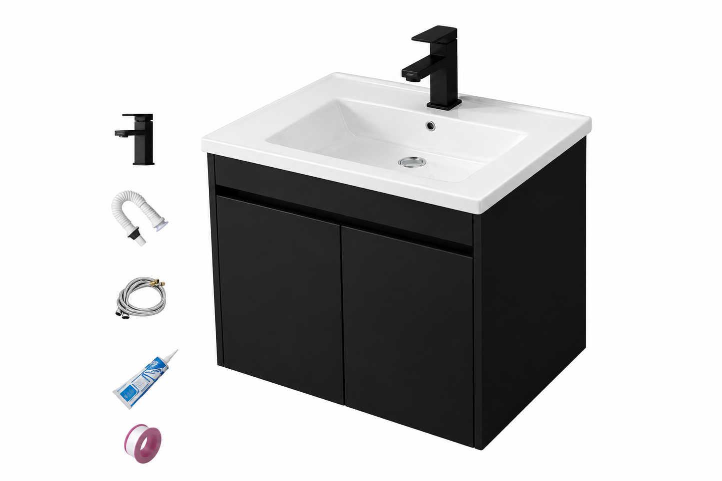 Mueble de Baño con Lavabo Integrado 61cm AL-Q043