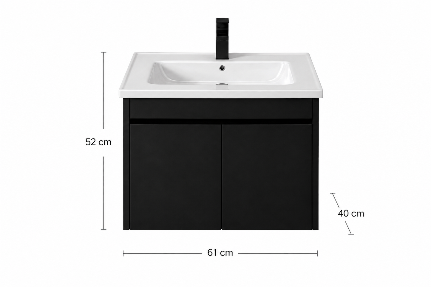 Mueble de Baño con Lavabo Integrado 61cm AL-Q043