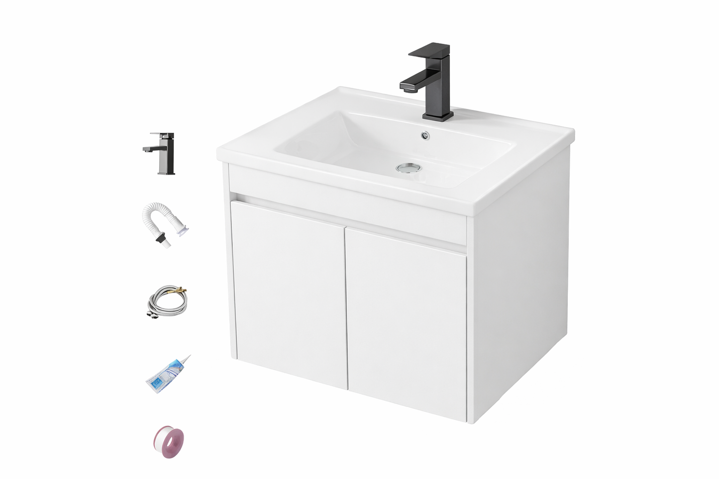 Mueble de Baño con Lavabo Integrado 61cm AL-Q043