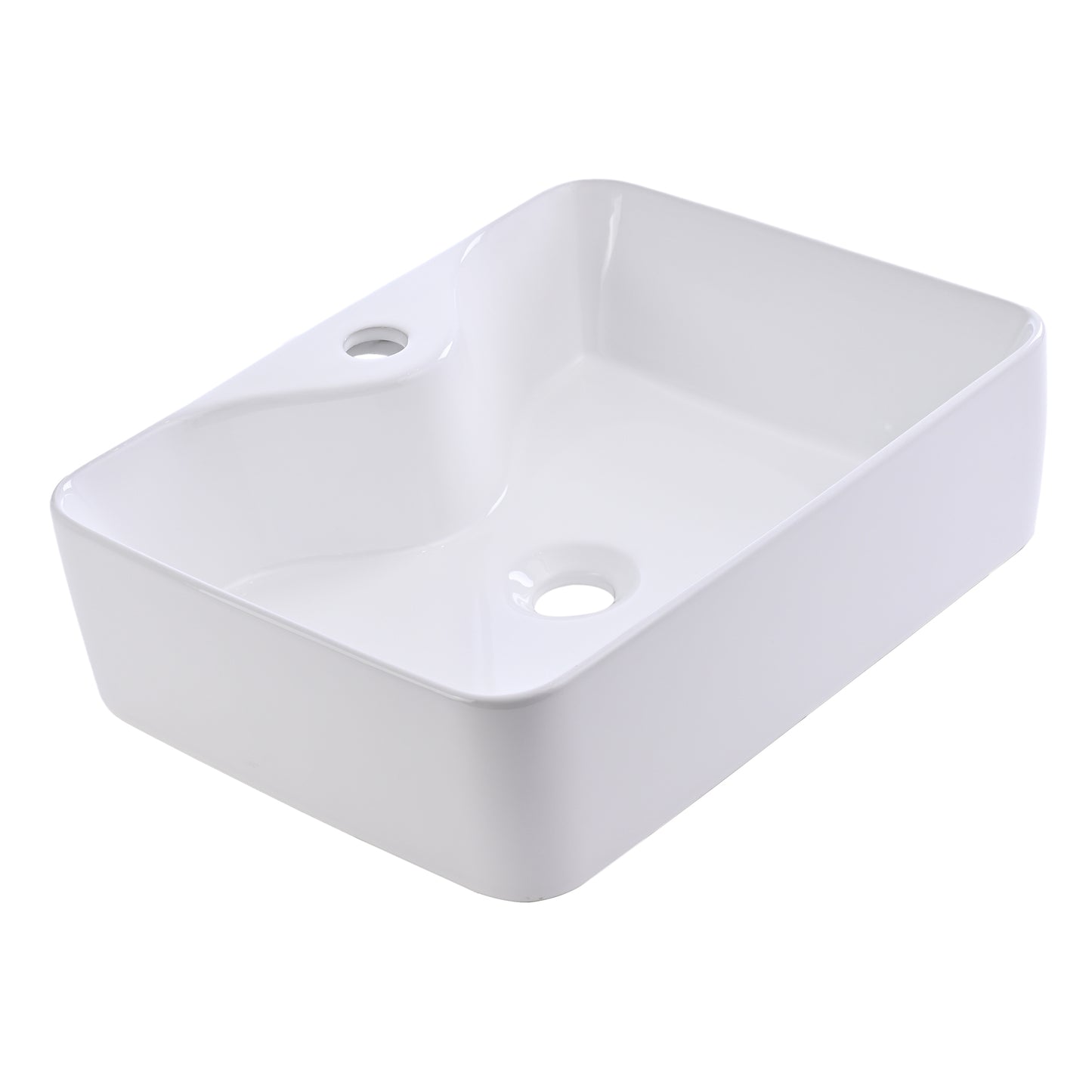 Goral Lavabo Ovalin De Cerámica Blanco Para Baño Baños Ovalado De Sobreponer Acabado Alto Brillo Económico Pequeños Medianos Modernos Lavadero Para Casa Casas Elegante Al-104