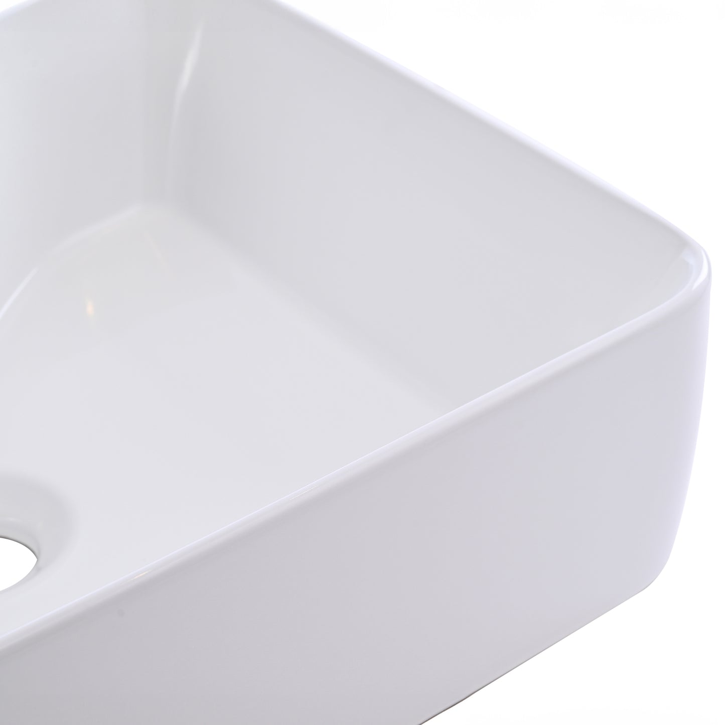 Goral Lavabo Ovalin De Cerámica Blanco Para Baño Baños Ovalado De Sobreponer Acabado Alto Brillo Económico Pequeños Medianos Modernos Lavadero Para Casa Casas Elegante Al-104