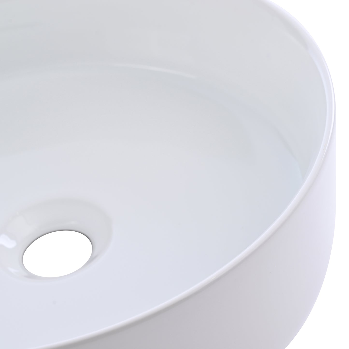 Goral Lavabo Ovalin De Cerámica Blanco Para Baño Baños Ovalado De Sobreponer Acabado Alto Brillo Económico Pequeños Medianos Modernos Lavadero Para Casa Casas Elegante Al-105