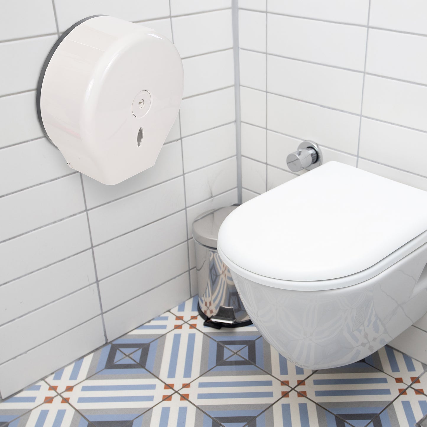 Dispensador Despachador Pared Papel Higienico Rollo Grande Papel Toalla Bobina